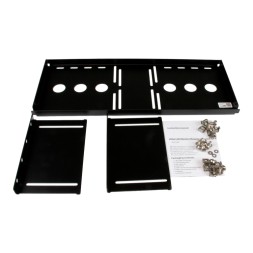Soporte VESA (75-100mm), para RACK. Monitores LCD hasta 20", Aletas laterales