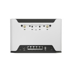 Router inalámbrico MikroTik Chateau LTE12 RBD53G-5HacD2HnD-TC&amp;EG12-EA - LTE Cat.12, WiFi 5, 5×Gigabit, PoE