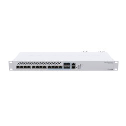 Cloud Router Switch x1 10/100, x4 Combo 10G Ethernet/ SFP+ ports, x8Gb 10G, RouterOS, Level 5, Rack
