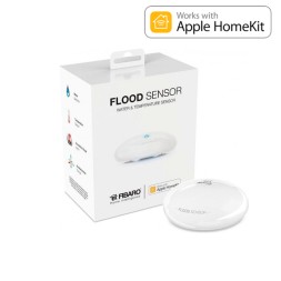 Fibaro Flood Sensor Multisensor de inundación y temperatura. Versión HOME KIT Apple Bluetooth