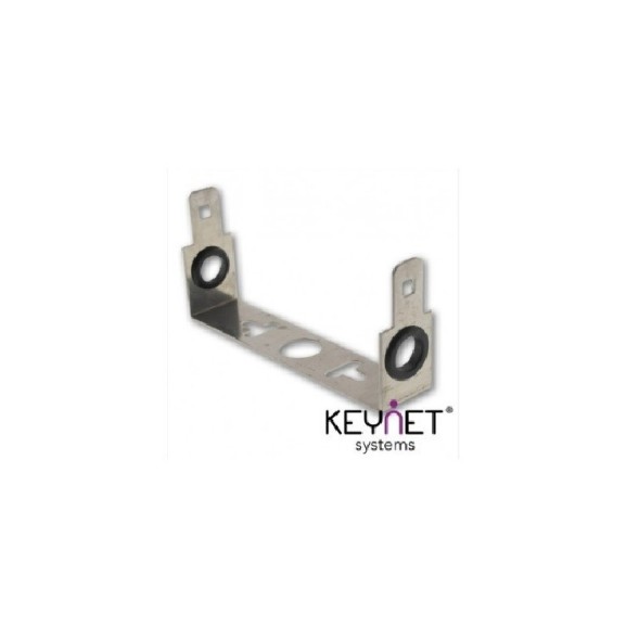 Soporte acero inoxidable regleta 10pr