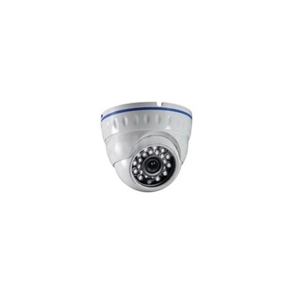 TT REACONDICIONADO | Cámara domo IP 1 Megapíxel Dia y Noche CMOS, con dual stream H264. Resolución de 720p (1280x720) a 30 fps.