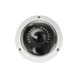 Cámara IP domo HiWatch HWI-D140H - 4 MP, lente fija 2.8 mm, IR 30 m, PoE, IP67 IK10