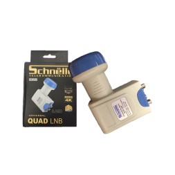 LNB Quad SCHNËLLE SCH505 - 4 salidas 60 dB