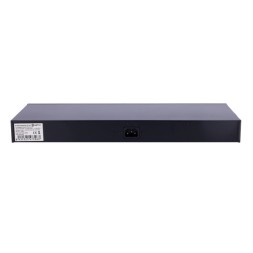 Switch de 16 puertos 10/100 POE, 300W, x2 puertos Gigabit, x2 SFP.