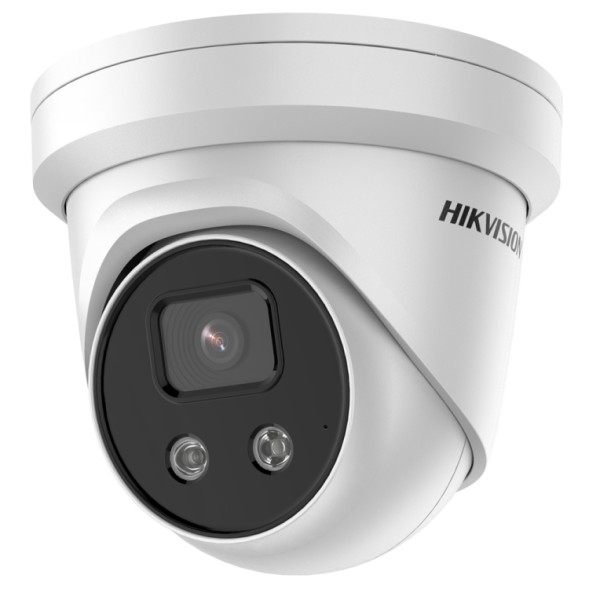 Cámara IP domo, 8MPx, IR 40mts, 2.8mm, H.265+, PoE802.3af.  IP67, Motion Detection 2.0 de humanos y vehículos
