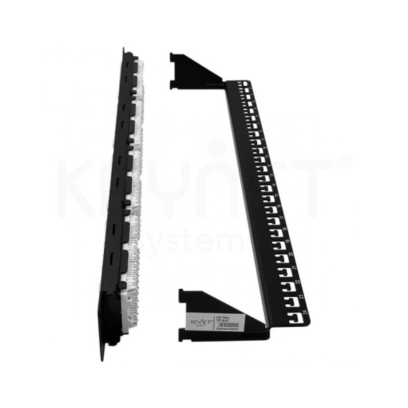 Patch panel 19" Cat6 KEYNET TP-61F - 24 puertos UTP