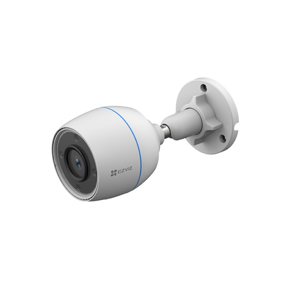 Cámara WiFi Bullet EZVIZ H3c Color - 2 MP, lente fija 4 mm, IR 30 m, IA humana, WiFi 2.4 GHz