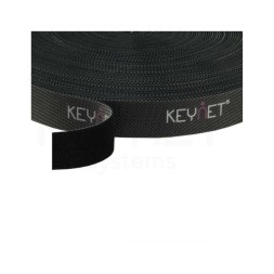 Стрічка велкро Keynet KVT-30M-B – двостороння, 30 м