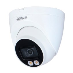 Cámara IP domo, 4Mpx, Iluminación blanca 30mts, fija 2.8mm, H265+, PoE802,3af, IP67