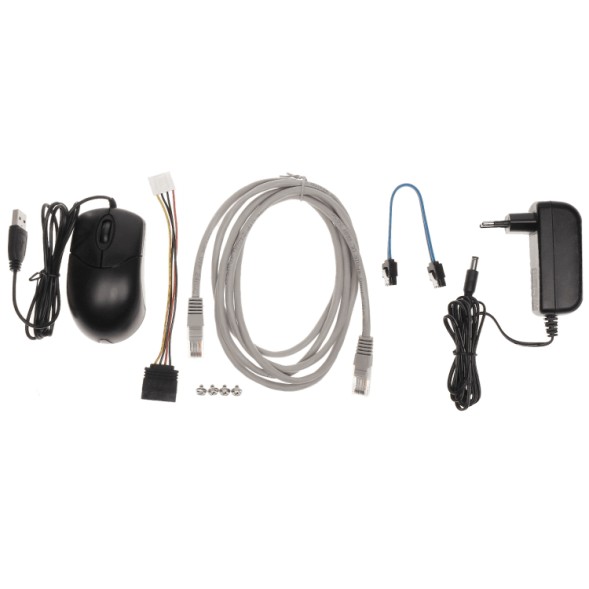 NVR 16ch IP hasta 4K/8Mpx, 80/60Mbps, H.265+, 1 HDD