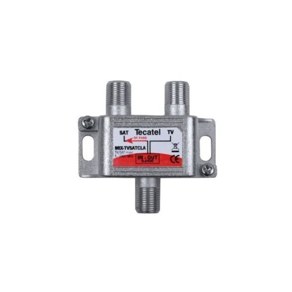 Mezclador RF/SAT, con conector F