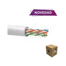 Кабель мережевий Cat6 U/UTP KEYNET TD-603UT-C1-LBR