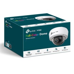 Cámara IP domo TP-Link VIGI C240(2.8mm) - 4 MP, IR 30 m, H.265+, microSD, IP67, IK10, audio