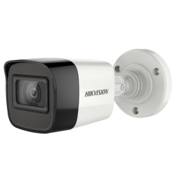 Cámara bullet 4 en 1, 8Mpx, 2.8mm, IR 30mts. IP67, gris.