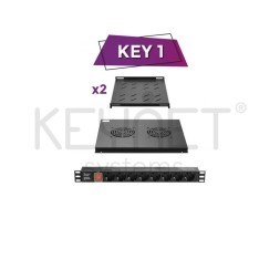 Kit de accesorios para Racks FR4, Fondo: 600mm.