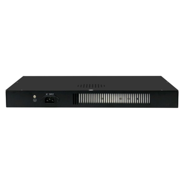 Switch de 24 puertos PoE 300W + 4 Combo Gigabit + 4 Combo SFP, para sobremesa.