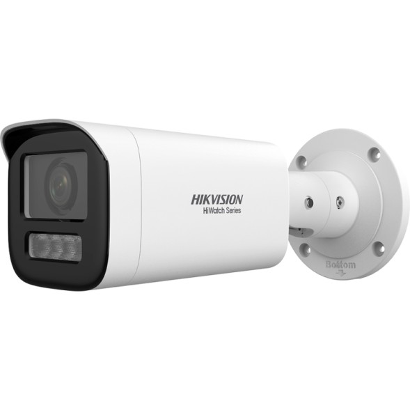HIKVISION HIWATCH Cámara IP Bullet HiWatch HWI-B660HA-LZU - 6 MP, zoom motorizado, Smart Hybrid Light, IP67. Blanca