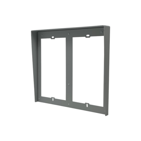 Visera antilluvia para bastidores de empotrar de 4 módulos (2x2módulos juntos) para placa de calle Ultra.