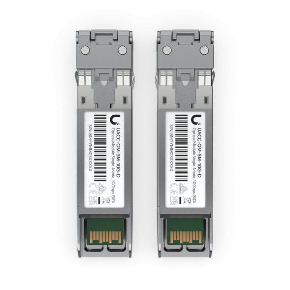 Pack 2 SFP SM duplex conector LC, 10 Gbps, 1310nm, 2 fibras,10km