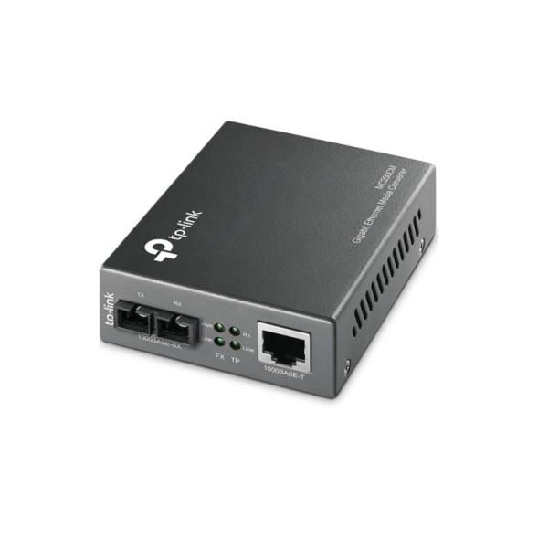 Conversor de Fibra óptica (Multimodo) a RJ45 GIGABIT