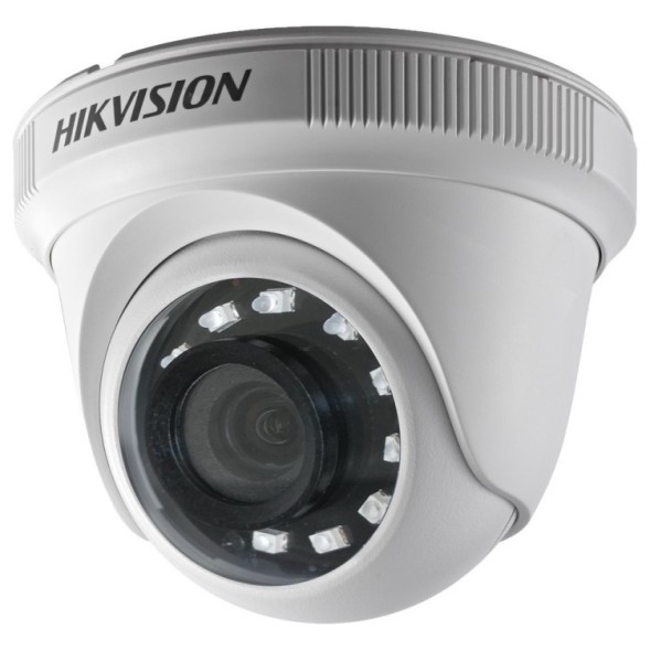 Cámara domo TVI, 1080p, 2,8mm, IR 20mts. Interior, blanca