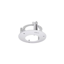 Soporte encastrable para cámaras domo - SECC y PC - 75,8 mm (Al) x 166 mm (diámetro base) - 320 g