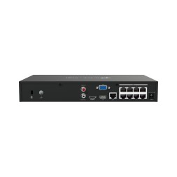 NVR 8ch IP PoE hasta 8Mpx, 80Mbps, H.265+, 113W, 1 HDD