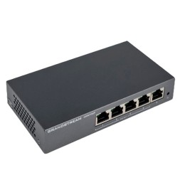 Switch PoE Grandstream GWN7700P - 5 puertos Gb, 4 PoE, 60W, metal