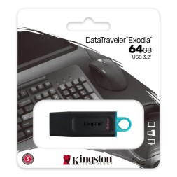 Флешка Kingston USB 3.2 Gen 1 64Гб