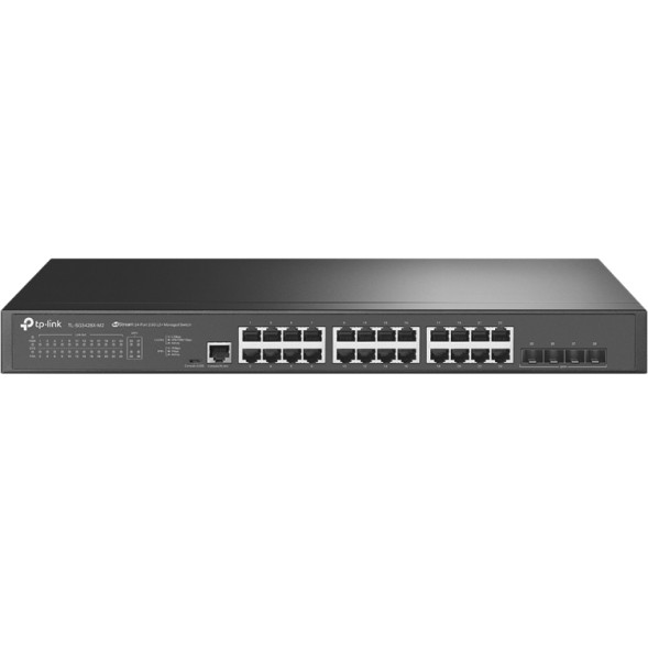 Switch Gestionable OMADA de x24 2.5Gb, x4 SFP+,L2+, puertos consola, para rack 19", sin ventilador