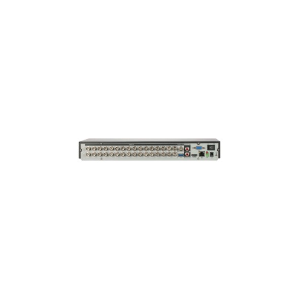 DVR 5 n1 de 32ch + 32 IP hasta 5Mpx-n. H.265+, 2 HDD