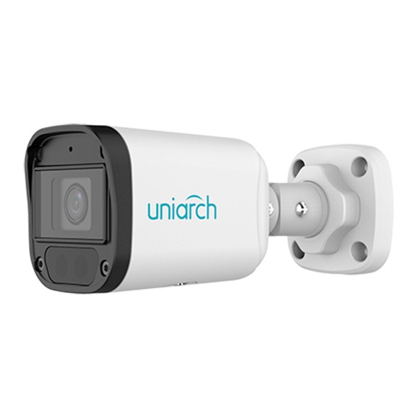 UBIQUITI Cámara PoE 4K 8Mpx, Lente 4.1 - 12.3 mm, IR 25m, PoE 802.3af/at, H.264, IP67. Detección con IA. Micrófono