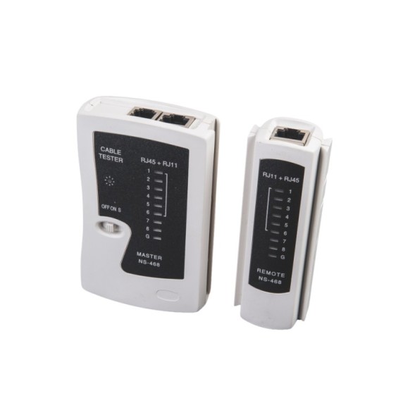 Тестер кабелів даних Kelvo KE-TESTER01 - RJ45/RJ11