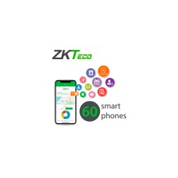 Програмне забезпечення ZKteco ZK-BT-APP-P60 – 60 користувачів