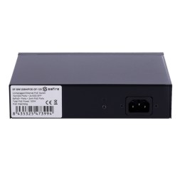 Switch de 8 puertos Gigabit POE 120W, x2 UPLINK Gigabit, x2 SFP. Sobremesa