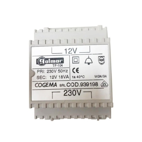 Fuente Alimentacion TF-104 para instalación 4+n o 2 hilos.