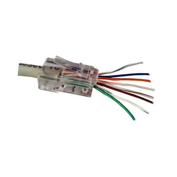 Conector Cat6 UTP macho