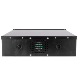 Caja metálica cerrada para DVR.  19", 2U, 127 (Al) x 461 (An) x 457 (Fo)