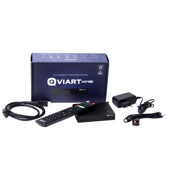 Receptor Android IPTV, 4K, H.265. Wifi integrado 2.4/5Ghz