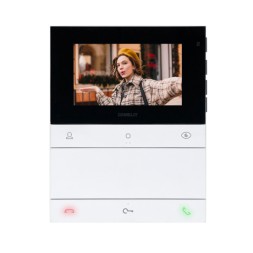 Monitor Videoportero COMELIT CR7741 - Simplebus 2. Monitor Chronos Wi-Fi, Manos Libres, 5". Reconocimiento facial