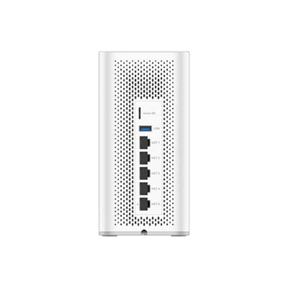 Router WIFI 6AX + VPN + Firewall + IP PBX + Switch, x2SFP 2,5Gbps, x5Gb (3 fijos WAN), x4 puertos POE (36W)