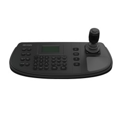Teclado, joystick 4 ejes y pantalla LCD. Hikvision