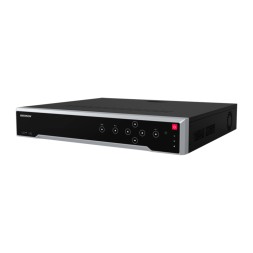 NVR 64ch IP hasta 32Mpx, 400Mbps, H.265+, 4 HDD