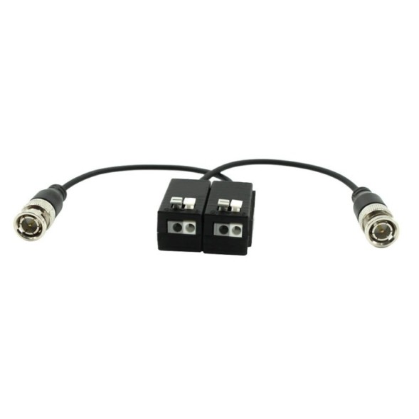 Transceptor pasivo video (Balun) AHD, HD-TVI, HD-CVI, CVBS. Soporta PoC. 2uds