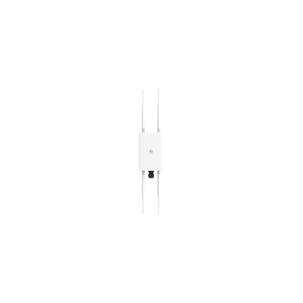 Punto de acceso AC 2.4/5Ghz para  pared, 1300Mbps, 23dBm (200mW), x4 antenas de 5dBi, IP67