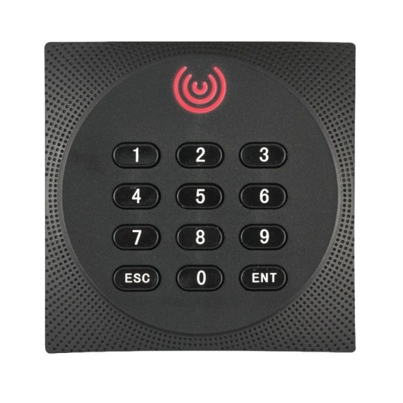 Lector de accesos acceso por tarjeta EM, MF o Desfire o PIN compatible con ZK-ATLAS y ZK-INBIO