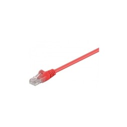 TT-LA-C6U-0025R - Latiguillo Cat 6 UTP LSZH 0,25 m rojo