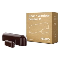 Датчик відкриття дверей/вікон Fibaro Door/Sensor, колір шоколад, FGK-107