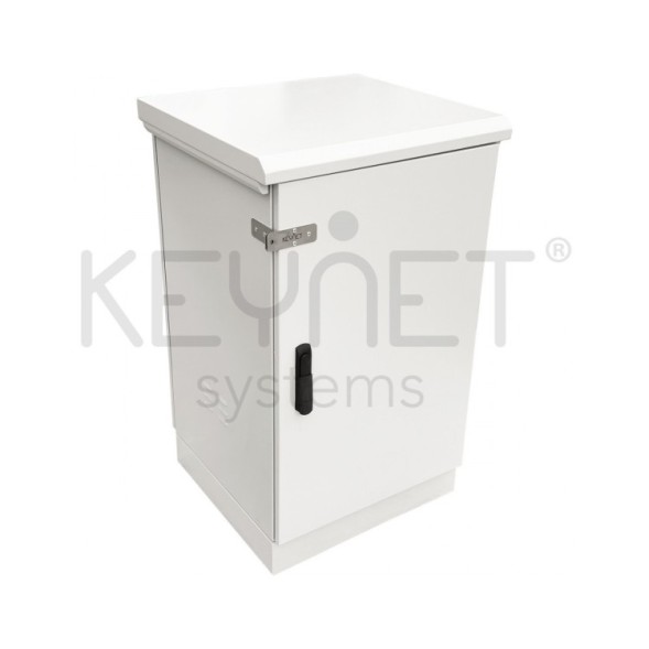 Armario rack exterior 19" Keynet FRC-A-U-1266-P4-NGN - 12U, 600x600x650mm, IP55, montado